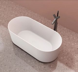 Ванна из искусственного камня NT Bagno Cielo NT220 170x75см белый матовый